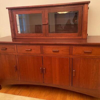 Amish handcrafted sideboard/cabinet