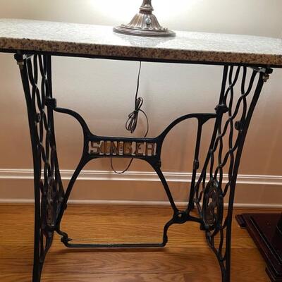 Singer sewing base table