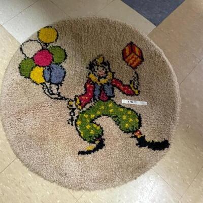 Vintage childâ€™s rug