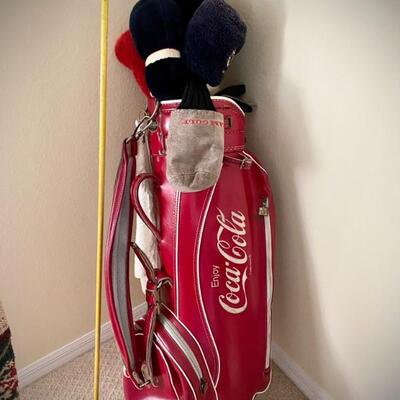 Coca Cola golf bag 