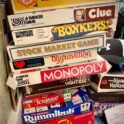 Vintage and new games