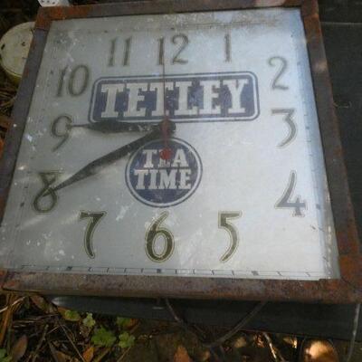 Tetley Tea Clock 