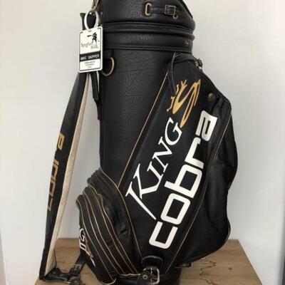 King Cobra Golf Bag with Personalized Bag Tag
