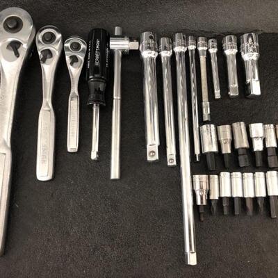 Craftsman Ratchets and Socket With Accessories