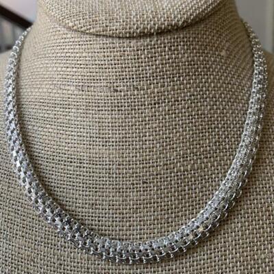 Sterling Silver Milor Italy Necklace