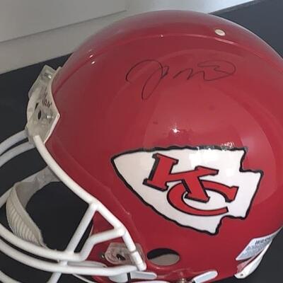 Joe Montana Autographed Kansas City Chiefs Helmet