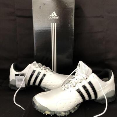 NIB Adidas Powerband 3.0 Golf Shoes, Size 11