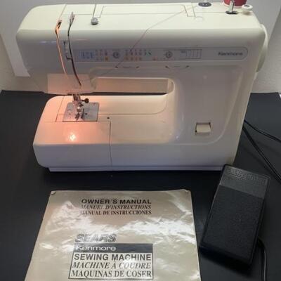 Kenmore Sewing Machine with Carrying Case