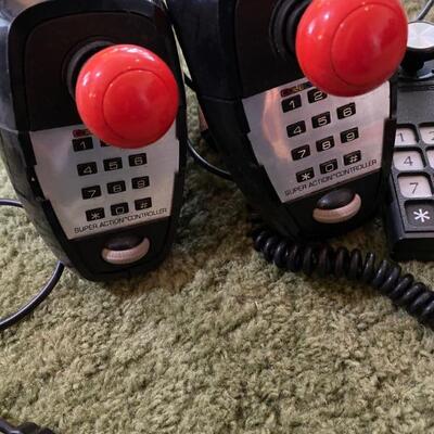 Vintage Colecovision  Super Action Controllers