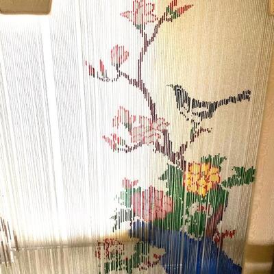 GORGEOUS!! Chinese Fine Glass Bead Curtain ( 4 Panels)