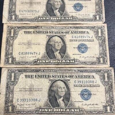 Old dollar bills