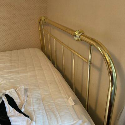 Newer brass bed