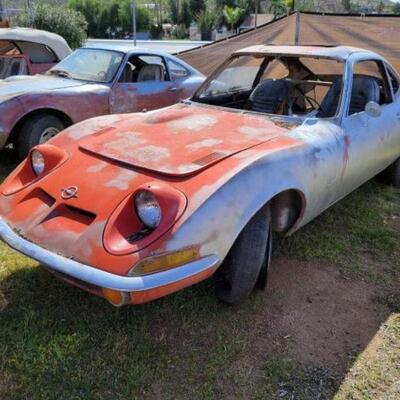 #1020 • 1970 Opel GT : VIN: 941916935 No License Plate Mileage Unknown No Key. 