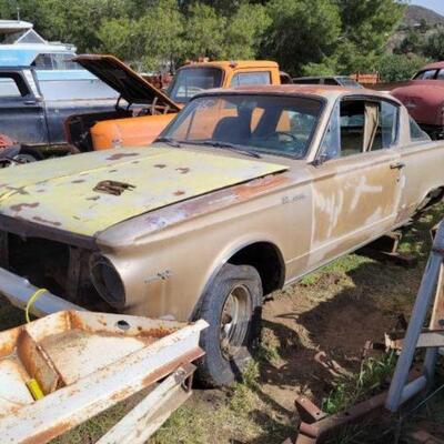 #1095 â€¢ Plymouth Barracuda: VIN: 1857148368 Mileage: 68676 Does Not Include Keys Or Any Drivetrain