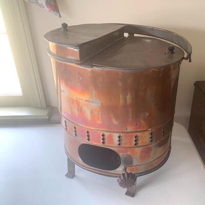 Antique hotdog cooker