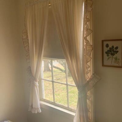 Curtains available throughout house