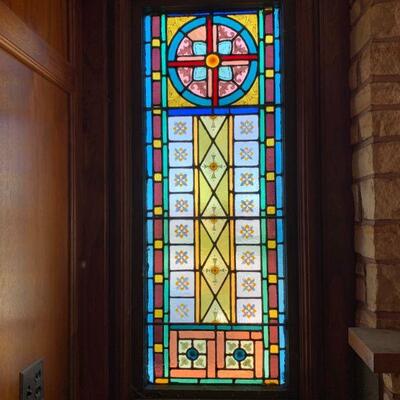 Stain glass window