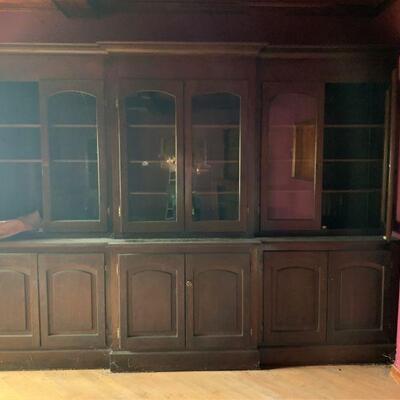 built in china cabinet