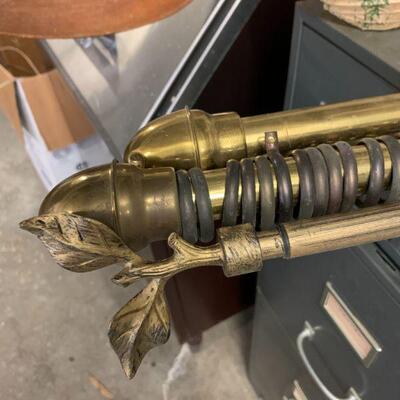 Vintage curtain rods