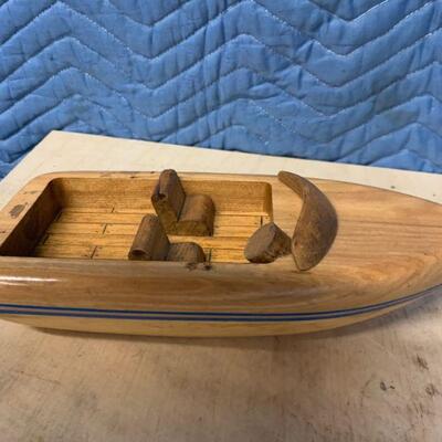 Wooden boat 