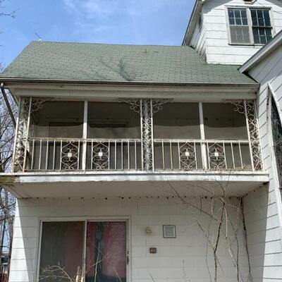 Wrought iron railing 