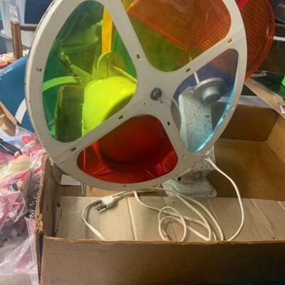 Vintage Silver Tree Color Wheel Only