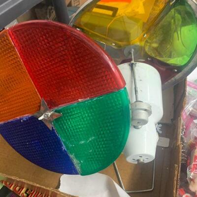 Vintage Silver Tree Color Wheel Only