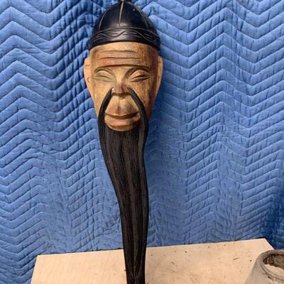 Tiki / Polynesian wooden wall art