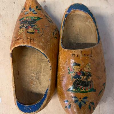 Dutch wooden shoes