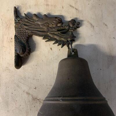 Vintage dragon entry bell