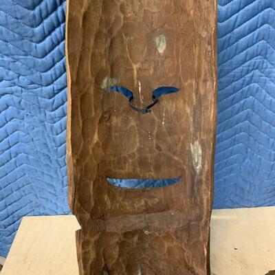 Tiki/ Polynesian wooden wall mask