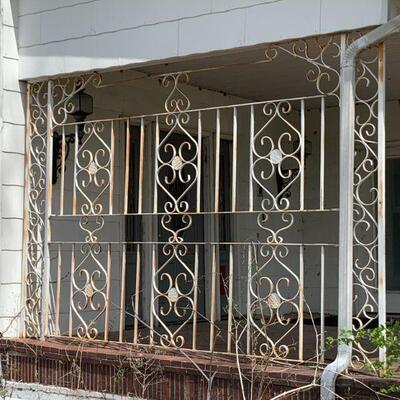 Wrought iron railing 