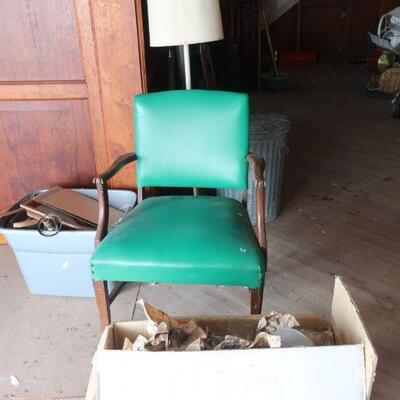 Vintage Chair with wheels