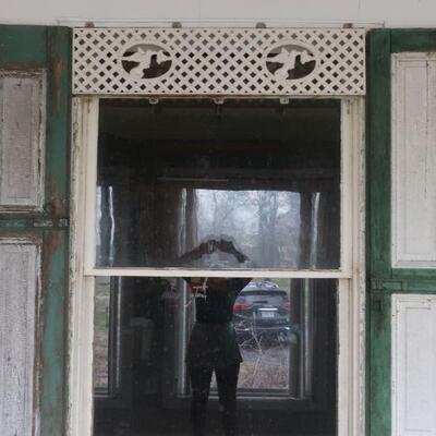 Vintage shabby sheak Window Decoration