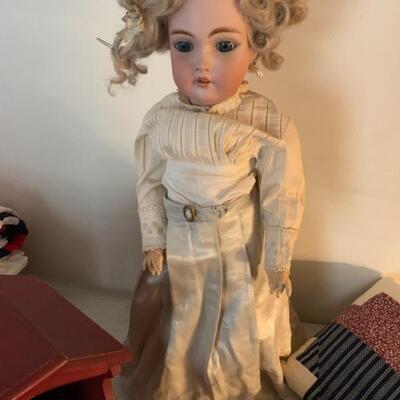 20” antique S&H doll