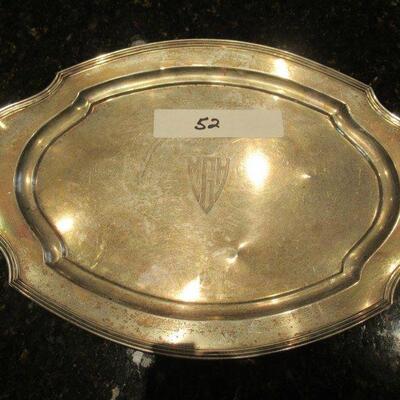STERLING SILVER SERVING TRAY D560