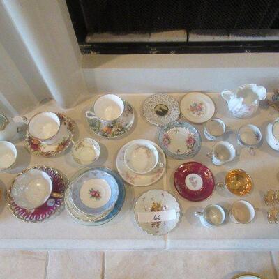 ASSORTED MIX AND MATCH TEA CUP COLLECTION ETC. PLEASE PREVIEW!