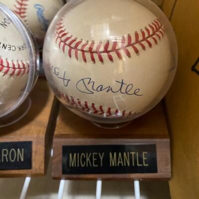 Mickey Mantle Signed Ball