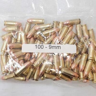 910 â€¢ NEW! 200 Rounds of 9mm