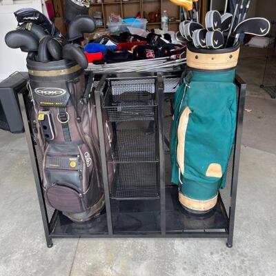 Calloway clubs and bags