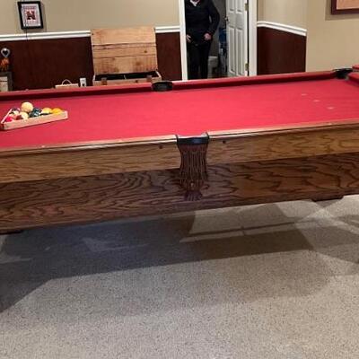 Custom pool table with accessories!