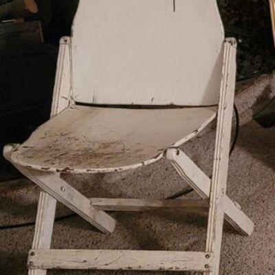 Army Field Issue fold up chair