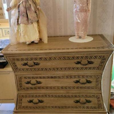 Bombay Chest of Drawers & Dolls