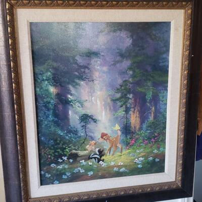 Large Disney lithograph A new A NewDiscovery