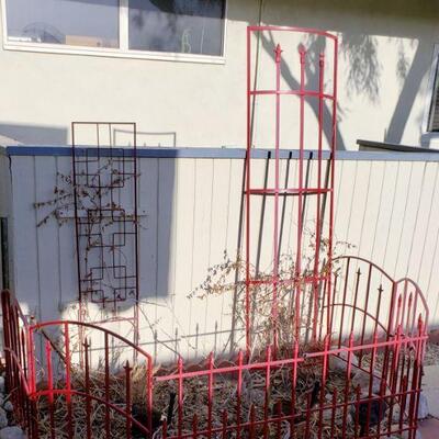 metal.garden fencing