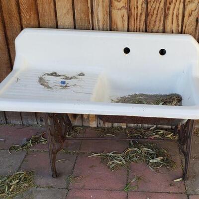 antique sink