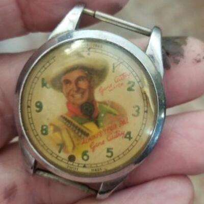 gene autry vintage watch