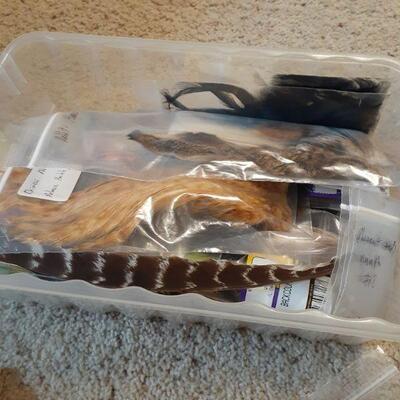 Fly fishing hair 