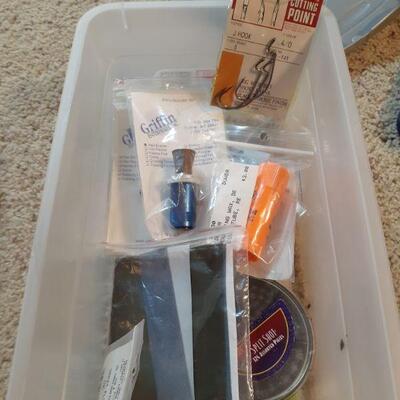 Fly fishing supplies 