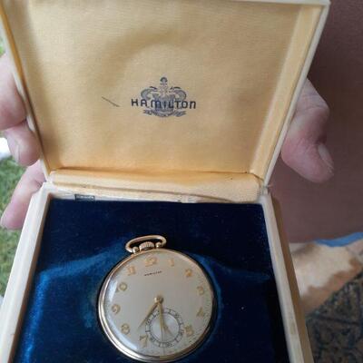 Hamilton 14k 17 jewel 